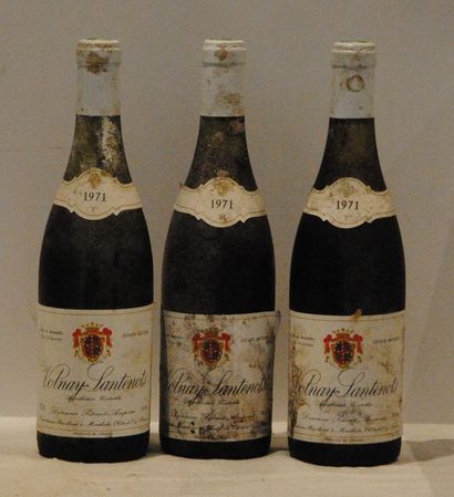 3 bout VOLNAY SANTENOTS POTINET AMPEAU 1...