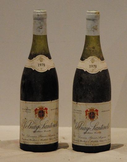 2 bout VOLNAY SANTENOTS POTINET AMPEAU 1...