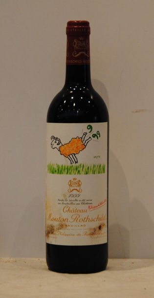 1 bout CHT MOUTON ROTHSCHILD 1999 