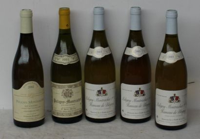 5 bout 3 PULIGNY MONTRACHET 1ER CRU HAMEAU...