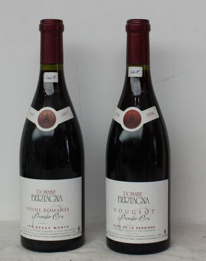 2 bout 1 VOUGEOT 1ER CRU CLOS DE LA PERRIERE...