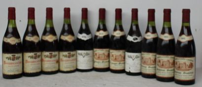 11 bout 4 BOURGOGNE ROSSIGNOL 1986, 2 CHASSAGNE...