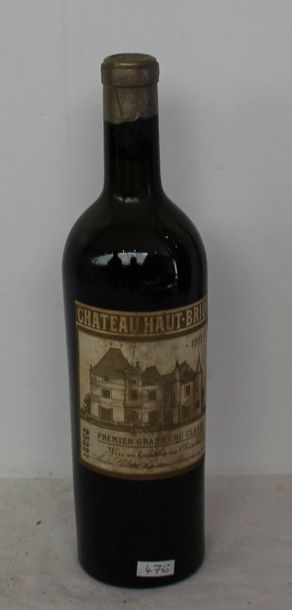 1 bout CHT HAUT BRION 1931 (bas ép, étiq...