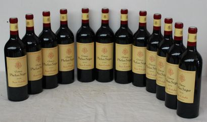 12 bout CHT PHELAN SEGUR ST ESTEPHE 2010