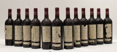 12 bout PREMIER DE LICHINE 1996