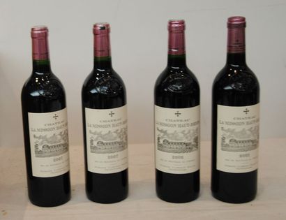 4 bout CHT LA MISSION HAUT BRION 1/2001,...