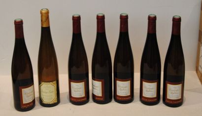 7 bout GEWURZTRAMINER VT CAVE DE TURCKHEIM...