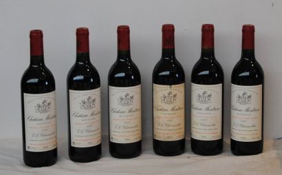 6 bout CHT MONTROSE 1991 (ETIQ PASSEES)