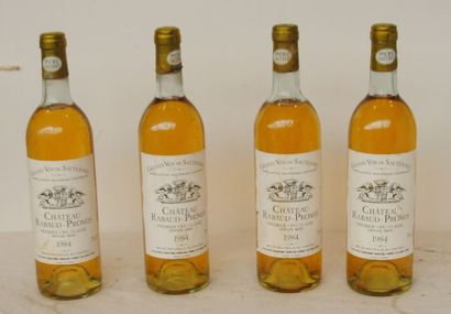4 bout CHT RABAUD PROMIS 1984 (BG, NTLB)