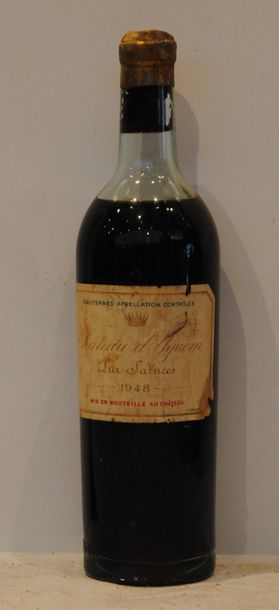 1 bout CHT D'YQUEM 1948 (DEB EP, EA, CAPS...