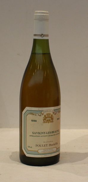 12 bout SAVIGNY LES BEAUNE 1988 blanc