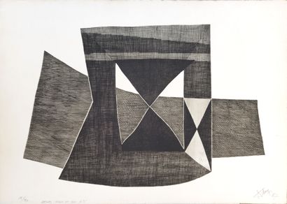 ADAM Henri-Georges (1904-1967). Sand and...