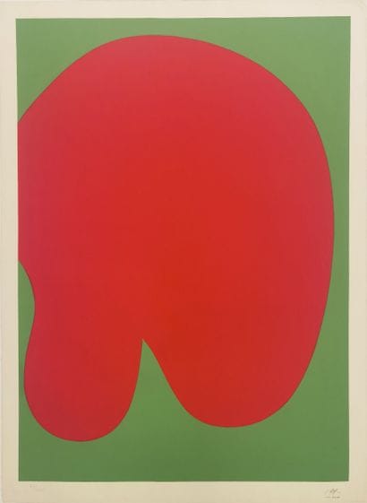 ARP Hans (1886-1966). Untitled.
Silkscreen...