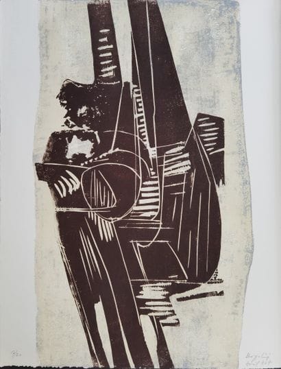 BOZZOLINI Silvano (1911-1998). Untitled,...