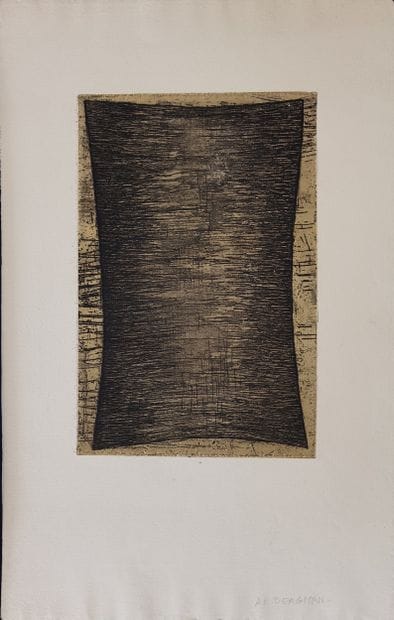 BERGMAN Anna-Eva (1909-1987). Composition,...