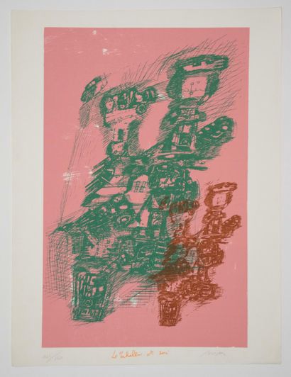 BRYEN Camille (1907-1977). Untitled. Set...