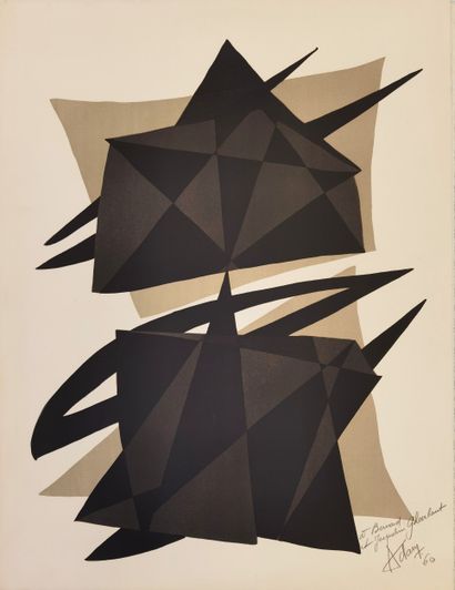 ADAM Henri-Georges (1904-1967). Untitled,...