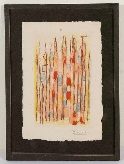 Bissière Roger (1886 - 1964). Untitled, 1958.
Etching...