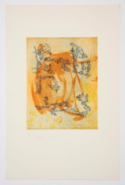 BRYEN Camille (1907-1977). Untitled. Set...