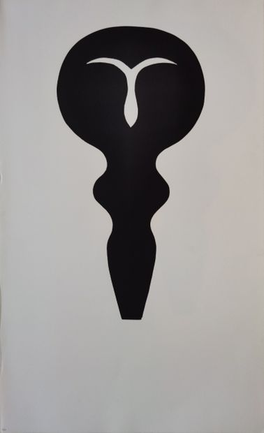 ARP Hans (1886-1966). Untitled.
Silkscreen...