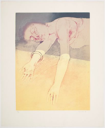 CREMONINI Leonardo (1925-2010). Untitled,...