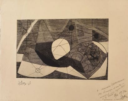 ADAM Henri-Georges (1904-1967). Sleeping...