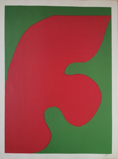 ARP Hans (1886-1966). Untitled.
Silkscreen...
