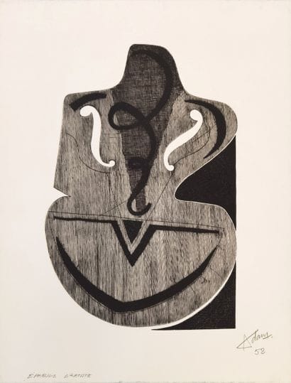ADAM Henri-Georges (1904-1967). Untitled,...