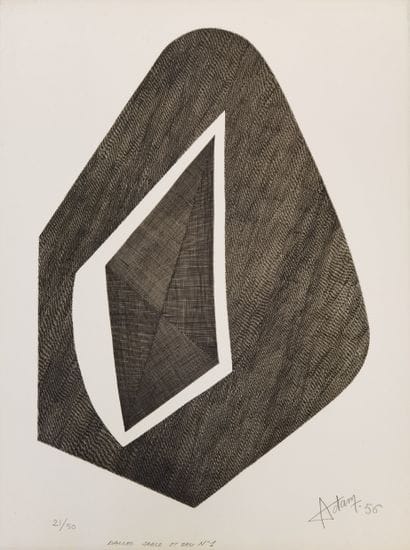ADAM Henri-Georges (1904-1967). Sand and...