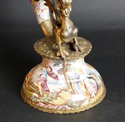Rudolf Linke. Vienne vers 1890. Hanap ou...