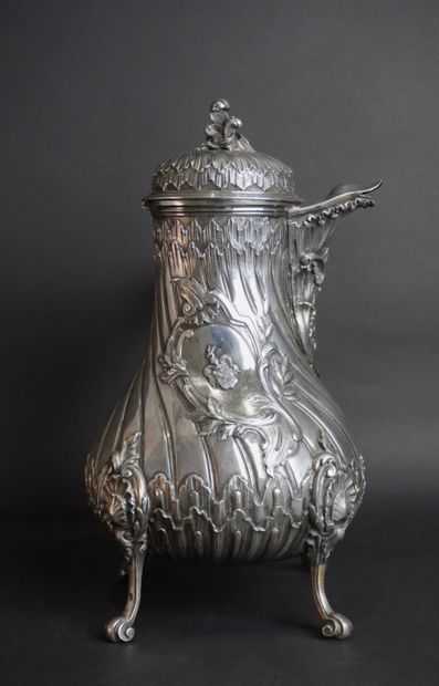 Daubrée Alfred à Nancy (1817-1885 Paris).Verseuse...