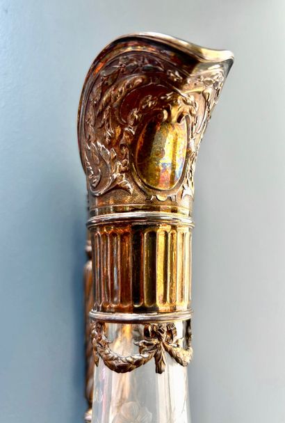 ODIOT. Paire de carafes en argent et vermeil
Odiot...