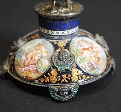 Petite pendule de table, Travail Austro-Hongrois...
