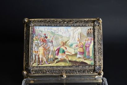 Vienne . Argent et émail de style Néo-Renaissance
Vienne....
