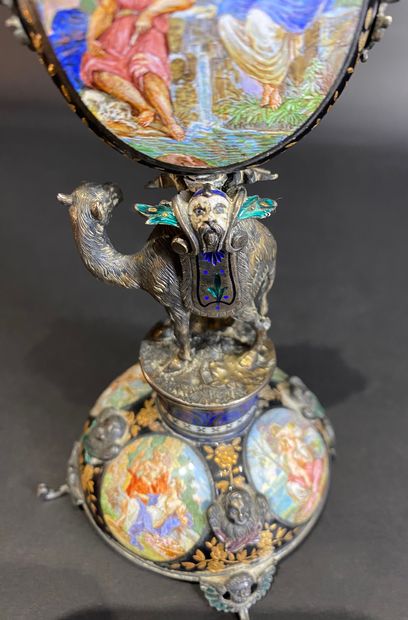 Petite pendule de table, Travail Austro-Hongrois...