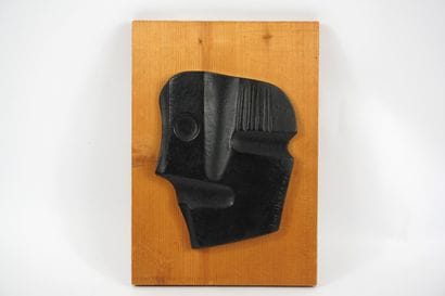 Mertens Luc (1913-2004) Profile and round...