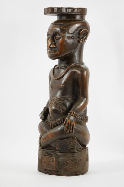 African sculpture. Kuba. Democratic Republic...