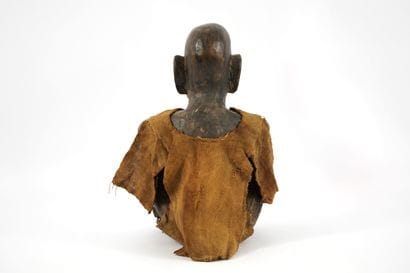 African sculpture. Seated hunter, Dogon....
