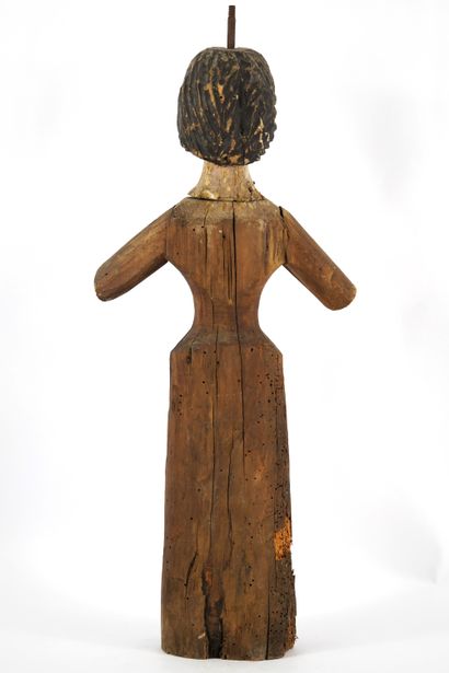 Carved wooden puppet Second half of 18th...
