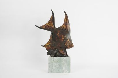 Scalar. Bronze sculpture 