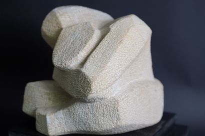 Regeffe Jeanne (1935-2022). Stoneware sculpture,...