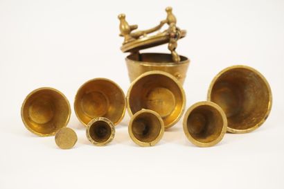 Weight stack. Late 19th century