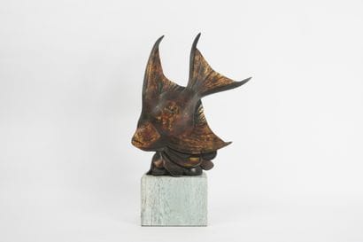 Scalar. Bronze sculpture 
