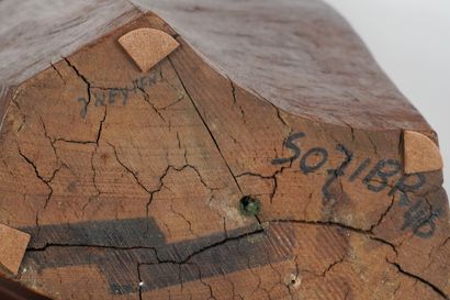 Wooden sculpture. Woman, Belgian or Dutch...