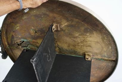 Raf Verjans (1935). Coffee table with circular...