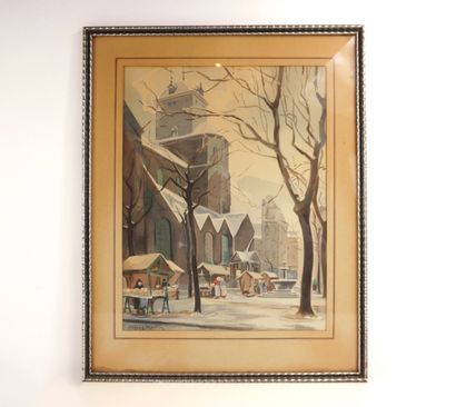 Alfred Martin (1888-1950). Gravure multiple...