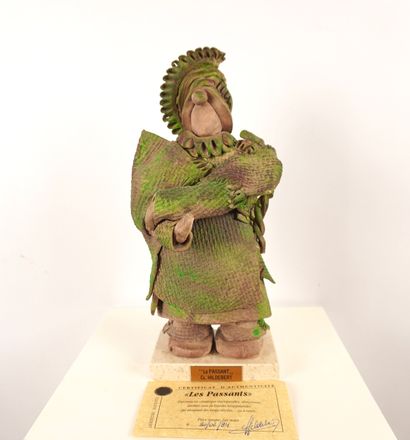Claudine Hildeberg, Sculpture en céramique....