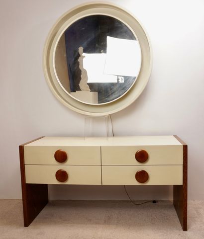 Coiffeuse et son miroir, années 70-80. Le...