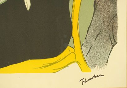 Toulouse Lautrec (1864-1901). D'après. Reproduction...