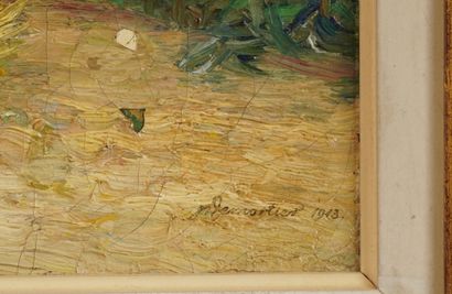Jules Demortier (1850-1922). Signé, daté...